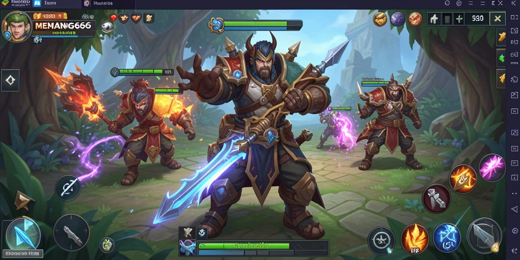 Gameplay intens penuh aksi dalam MENANG666.